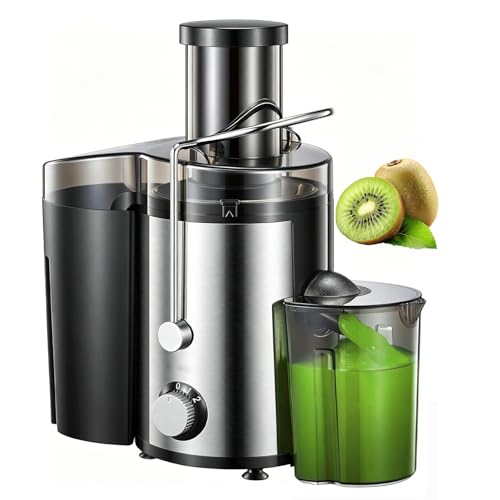 Exprimidor de masticación lenta silver con extractor de 500ml de alta eficiencia 2
