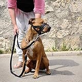ILEPARK Nylon Soft Dog Muzzle Medium for Dogs Prevent Anti Biting, Barking and Chewing, Adjustable Loop (M, Black) - Image 6