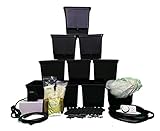 Dutch Bucket Growing System /10 Hydroponic Bucket Sets, Pump, Timer, Commercial tubing, Master Blend nutrients, Fittings, Insert nets