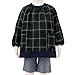 COLORFUL CANDY STYLE スモック 男の子 子供 幼稚園 保育園 長袖 120~130cm タータンチェック・ダークグリーン N1139920