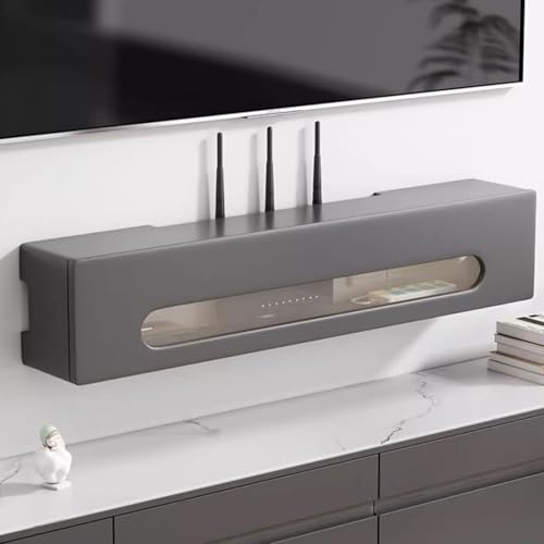 Étagère murale flottante pour téléviseur pour cacher les câbles du salon