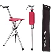 Bâton De Randonnée Trekking Portable STEP2GOLD Ta-Da Série 2 - Noir - Neuf (Boîte Abîmée)