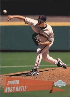2000 Topps Stadium Club Baseball Card #134 Russ Ortiz