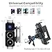 TZZPL Car Phone Holder, Ultra Stable Dashboard Air Vent Cell Phone Car Mount, 15 Watt Dual Coil Wireless Fast Charger, Rotating Charger Car Phone Mount, Small ipad and Other Smartphones