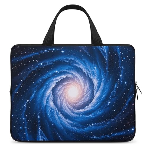 Sac pour ordinateur portable bleu galaxie et sacoche de transport homme femme