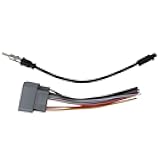 Icelily Car Stereo Radio Cable Adapter Wire Harness Antenna New Fit for Jeep Compass 2009-2016