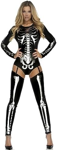 Snazzy Skeleton Sexy Costume