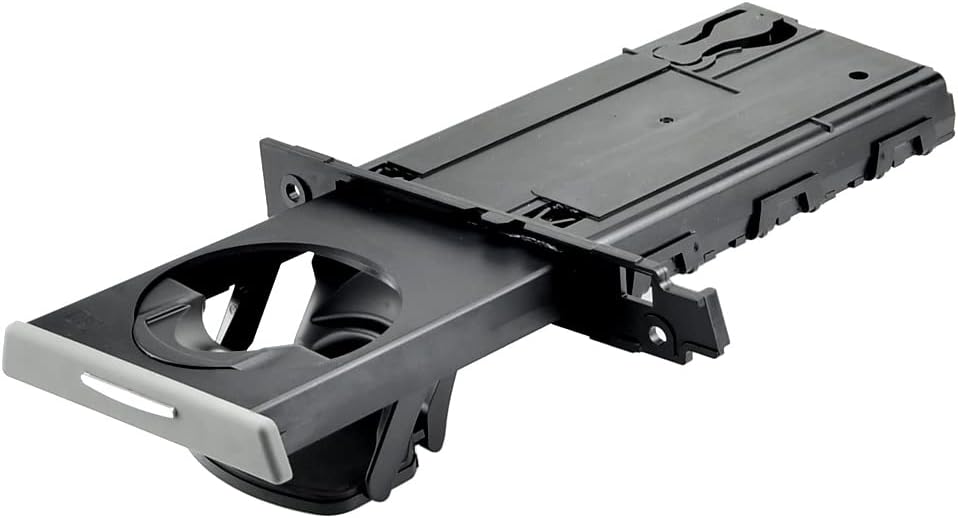 1PC Right Retractable Cup Holder Beverage Bottle Holder Compatible with E90 E91 E92 E93 323i 325i 325xi 328i 328xi 330i 330xi 335d 335i 335is 335xi M3 2006-2013 Grey