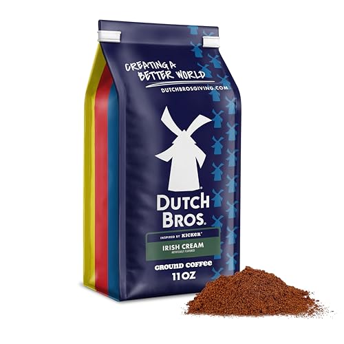 Dutch Bros® Irish Cream Ground Flavored Coffee Inspired by Kicker®, Bagged 11oz