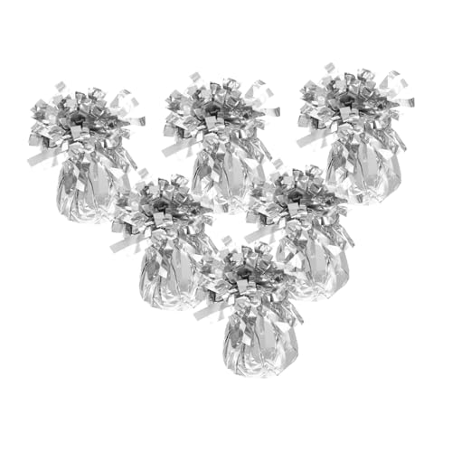 6 pièces poids pour ballons anniversaire avec pendentifs stables
