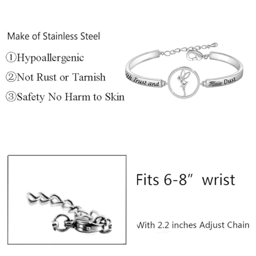 BNQL Faith Trust Bracelet Fairy Tale Jewelry Bracelet Birthday Gifts for Her2