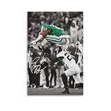 BATWHO Saquon Barkley Print Canvas Poster Unframe:12x18inch(30x45cm)