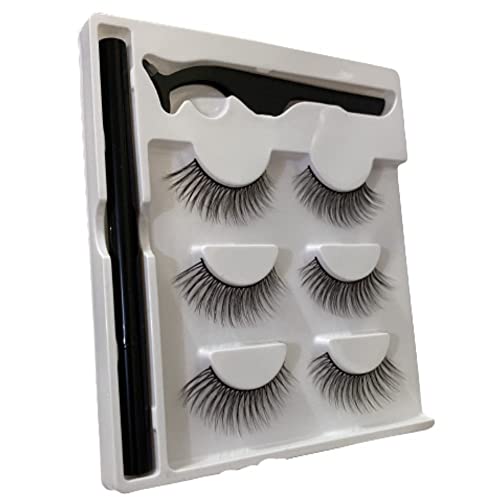 Cilios Magneticos Postiços 3d Natural Imã