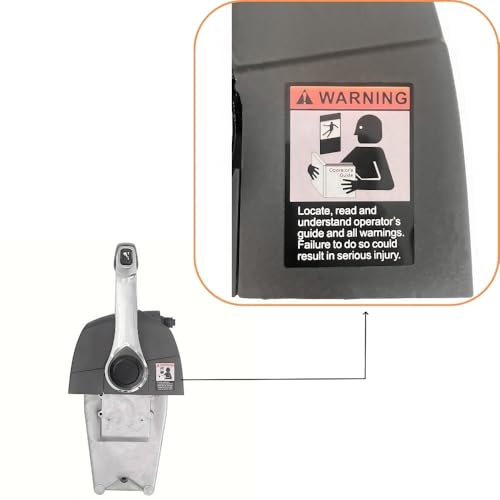 BOATCON Single Lever Binnacle Remote Control Box 5006186 Top Mount For Johnson Evinrude OMC BRP Outboard Engine With Key Switch Push To Open by BOATCON - Image 8