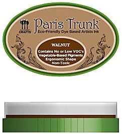 Eco Green Crafts Paris Trunk Dye-Based Artists Ink, Walnut