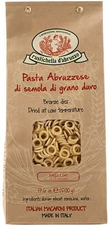 Anellini by Rustichella dAbruzzo 17.6oz (3-pack) (3.3 pound)