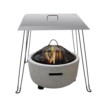 fire pit heat reflector