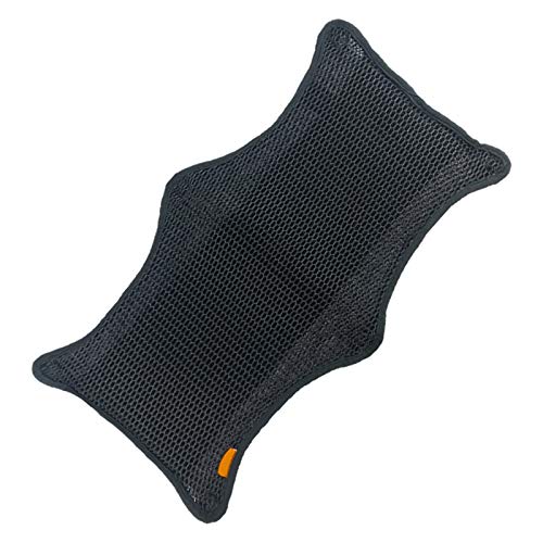 Motorcycle Seat Cushion Air Cooling 3D Mesh Motorcycle Seat Pad,Butt Protector Pads,Motorcycle Cool Seat Cover,Breathable Motorcycle Seat Cover,Size XL by SaferCCTV - Used condition - CA$20.63