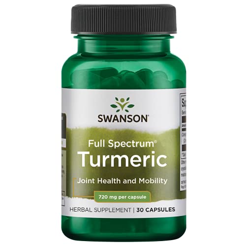 Swanson Turmeric 720 Milligrams 30 Capsules #TOP10