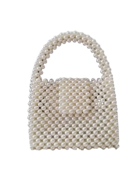 The Top Knott Crystal Pearl Beaded Bag for Ladies, Luxury Formal Purses for Girls, Mini Fashion Handbag for Women, Latest Evening Gifting Bag (B0BT1JFXV3) Amazon Price History, Amazon Price Tracker