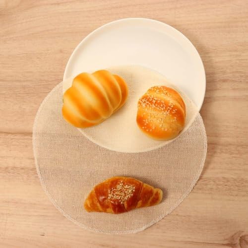 10 Pcs Steamer Liners Mesh Pad Reusable Non-Stick Round Shape Cotton Cloth Dumplings Mat Steamed Buns Baking Pastry Dim Sum Mesh