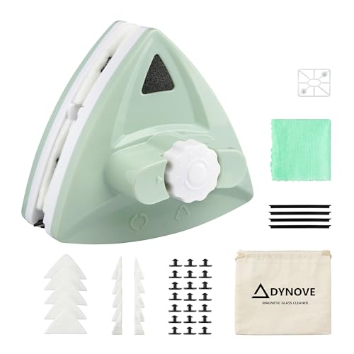 DYNOVE Limpiacristales Magnético para Ventanas