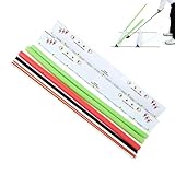 Baoqifong Entrenador de Plano de Swing - Set de simulador de alineación - Prácticas de Golf Swing Plane Trainer - para Interiores y Exteriores (casa, Puerta, Pasillo, escalón)