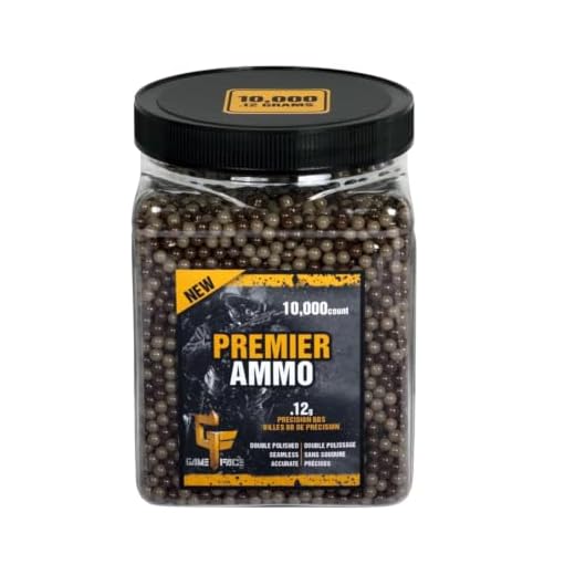 Game Face Crosman 10000 Ct. Camo Ammo 12gram AirSoft BBs, Multi, One Size