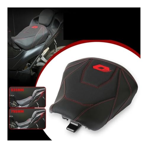 Selle moto biplace épaisse SRK 800RR pour éliminer les douleurs de dos