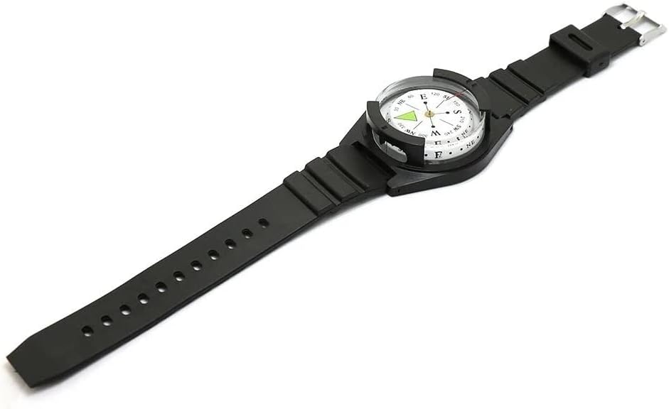 Waterproof Wrist Compass for Outdoor Hiking Camping Diving High Precision Professional 50 M/164FT