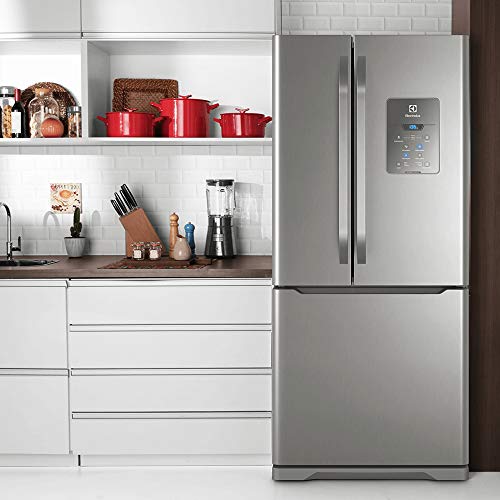 Geladeira Frost Free Electrolux 579 Litros 3 Portas Inverse Cor Inox (DM84X) 220V