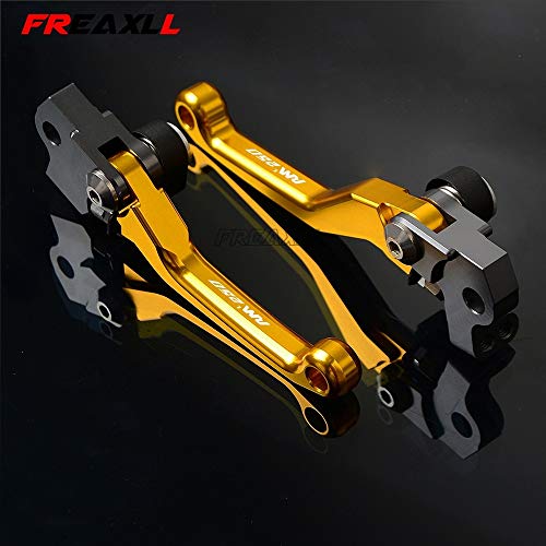Occus For Suzuki Rmz250 Rmz 250 2004 2005 2006 2007 2008 2009 2010 2011 2012 2013 2014-2018 Pivot Dirt Bike Brake Clutch Lever Handle - (Color: Rmz250 07-18 Blue) #TOP2