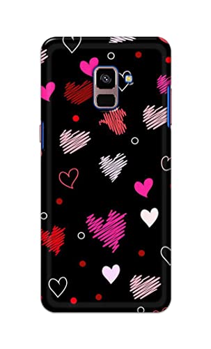 Image of PRINTFIDAA Vibrations of Love Hard Back Cover for Samsung Galaxy A8 Plus (2018), A730F, A730F / DS Back Cover -(P6) KAT1009