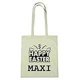 WEG MIT DEM GESCHENKPAPIER! JOllify Baumwolltasche Ostern Geschenk für MAXI - Happy Easter - Frohe Ostern