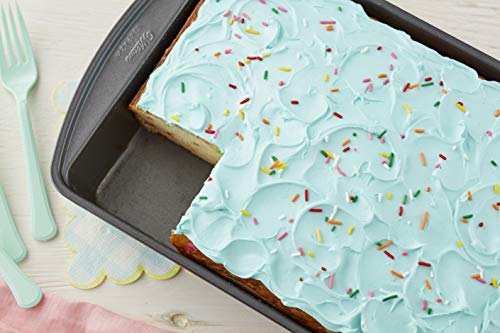 Wilton Perfect Results Premium Non-Stick Oblong And Square Cake Pan Set, 2-Piece #TOP2