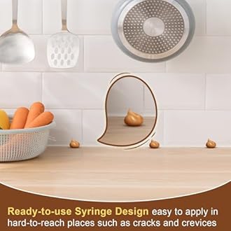 Meldoz Cockroach Gel Bait, Roach Killer Gel Ready to Use, Control German, American, and Oriental Roaches, Indoor and Outdoor Use (4 Tubes x 30-Grams)