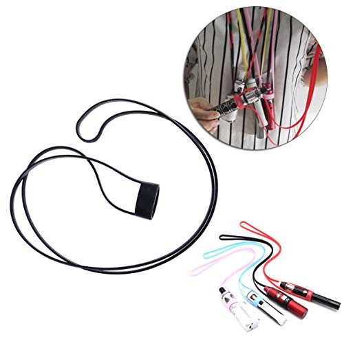 Clispeed – Cordão de segurança para cigarro eletrônico para pendurar no pescoço, corda de silicone p