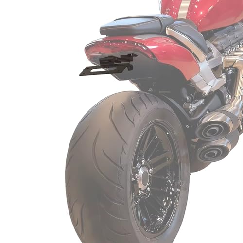 Support de plaque d'immatriculation central moto Triumph Rocket