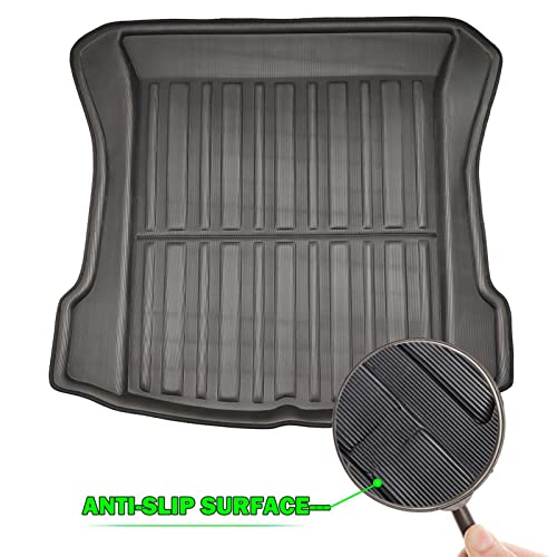 Tapis de sol cargo imperméable et lavable pour Tesla 3 - 6