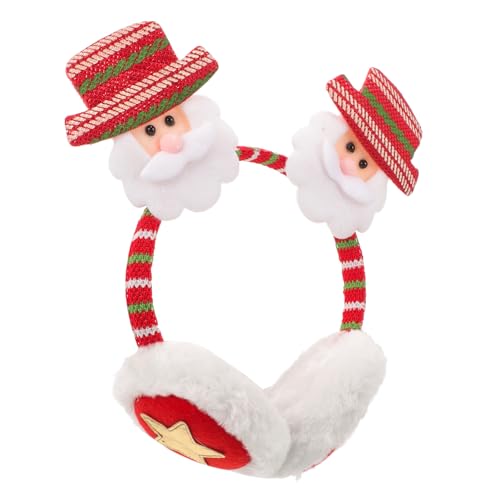Homoyoyo Tocado De Orejas De Navidad Para Niñas Venda Diadema Cálida Orejera Niña Orejeras De Mujer Orejera Caliente De Invierno Orejeras Para Clima Algodón