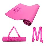 ✅ [DISEÑO ÚNICO] -- Nuestra esterilla está Diseñada específicamente para la práctica de Yoga o cualquier deporte. Fabricada con material TPE hemos rediseñado nuestros mats para tener una textura antideslizante. El diseño de la estructura de doble capa brinda un agarre óptimo en cualquier superficie, una excelente amortiguación y máximo confort. Ideal para practicar ejercicios como el Yoga . Pilates o Gimnasia en casa.