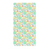 Matériau doux : nos draps de berceau en coton pour garçons et filles sont conçus pour garder votre bébé à l'aise avec leur matériau respirant et confortable, ils sont parfaits pour les peaux sensibles, ce qui en fait un excellent choix pour les draps de jeu standard et les draps de berceau pour bébé.