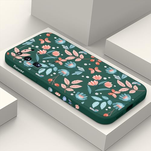Coque Samsung S20 Ultra fine verte motif végétal protection antichoc
