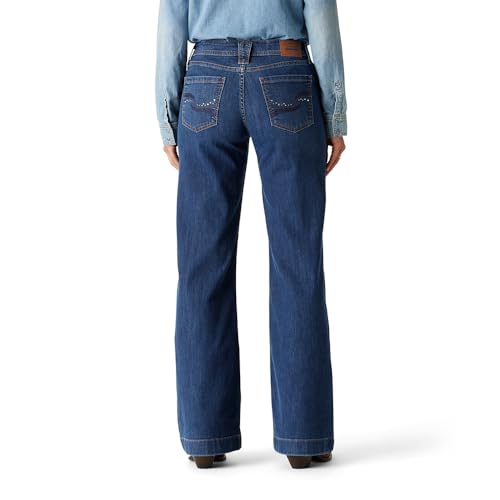 Signature by Levi Strauss & Co. Gold Women's True Wide Leg Trouser High-Rise Stretch Denim (Also Available in Plus)2