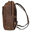 STILORD 'Guido' Exklusiver Business Lederrucksack mit Laptop-Fach 15,6 Zoll - Vintage Rucksack aus hochwertigem Echtleder zeitloses Design, Farbe:zamora - braun #3