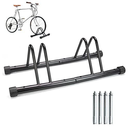 SMARTABL 自転車スタンド 屋内 屋外 駐輪スタンド サイクルスタンド メンテナンス 駐車ラックスタンド BMX MTB ロードバイク ママチャリ クロスバイク 折り畳み自転車 電動自転車用 組立簡単 スチール製 収納台数
