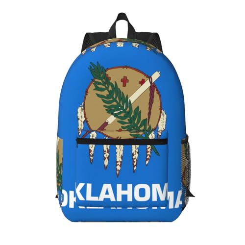 Sac à dos d'école léger Oklahoma EdWal noir pour étudiant et adulte au quotidien