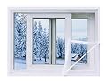 47 x 59 inch Window Insulation Film Kit for Winter, Premium Plastic Window Film Insulator Kit with Hook & Loop Tape - Keep Cold Air Out