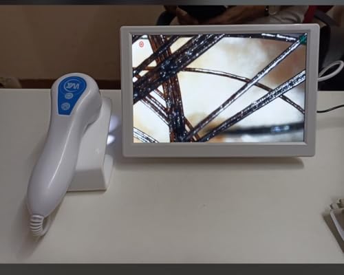 9 inch Portable Skin Analysis Machine Smart 3D Auto Hair Scalp Analysis Facial Skin Analyzer With High-Definition Detector