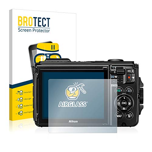 brotect Pellicola Protettiva Vetro per Nikon Coolpix W300 Protezione Schermo